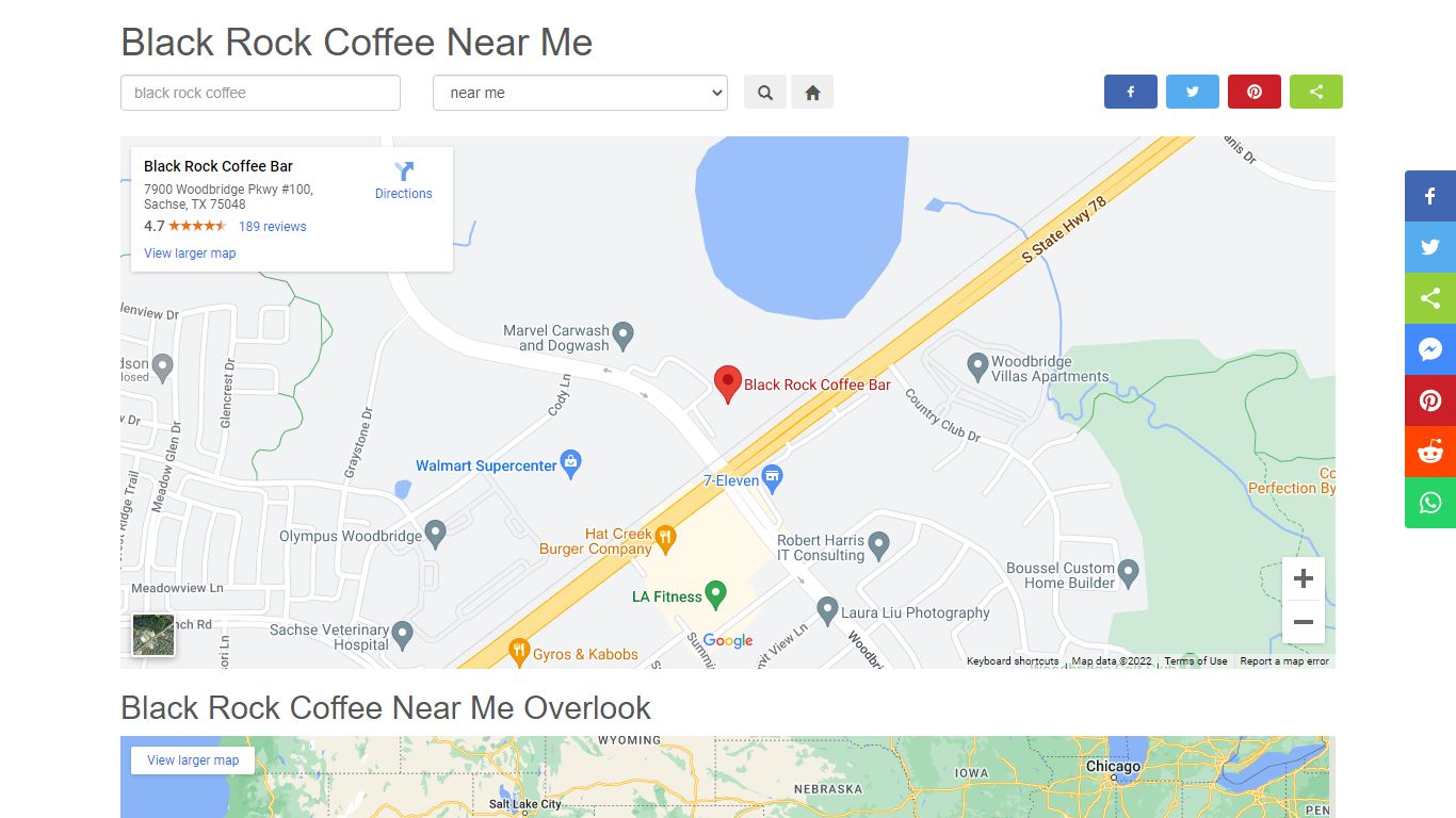 Black Rock Coffee Near Me